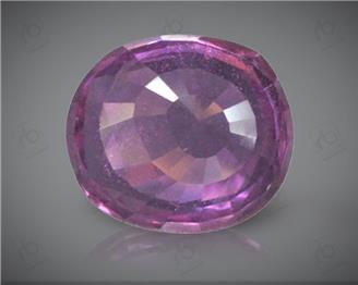 NATURAL UNHEATED UNTREATED PINK SAPPHIRE (MANAK) CERTIFIED 2.50 carats (DIN 83879 )